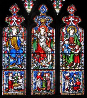성녀 피데스와 성녀 스페스와 성녀 카리타스_photo by Lawrence OP_in the Cathedral Church of the Holy and Undivided Trinity in Norwich_England.jpg